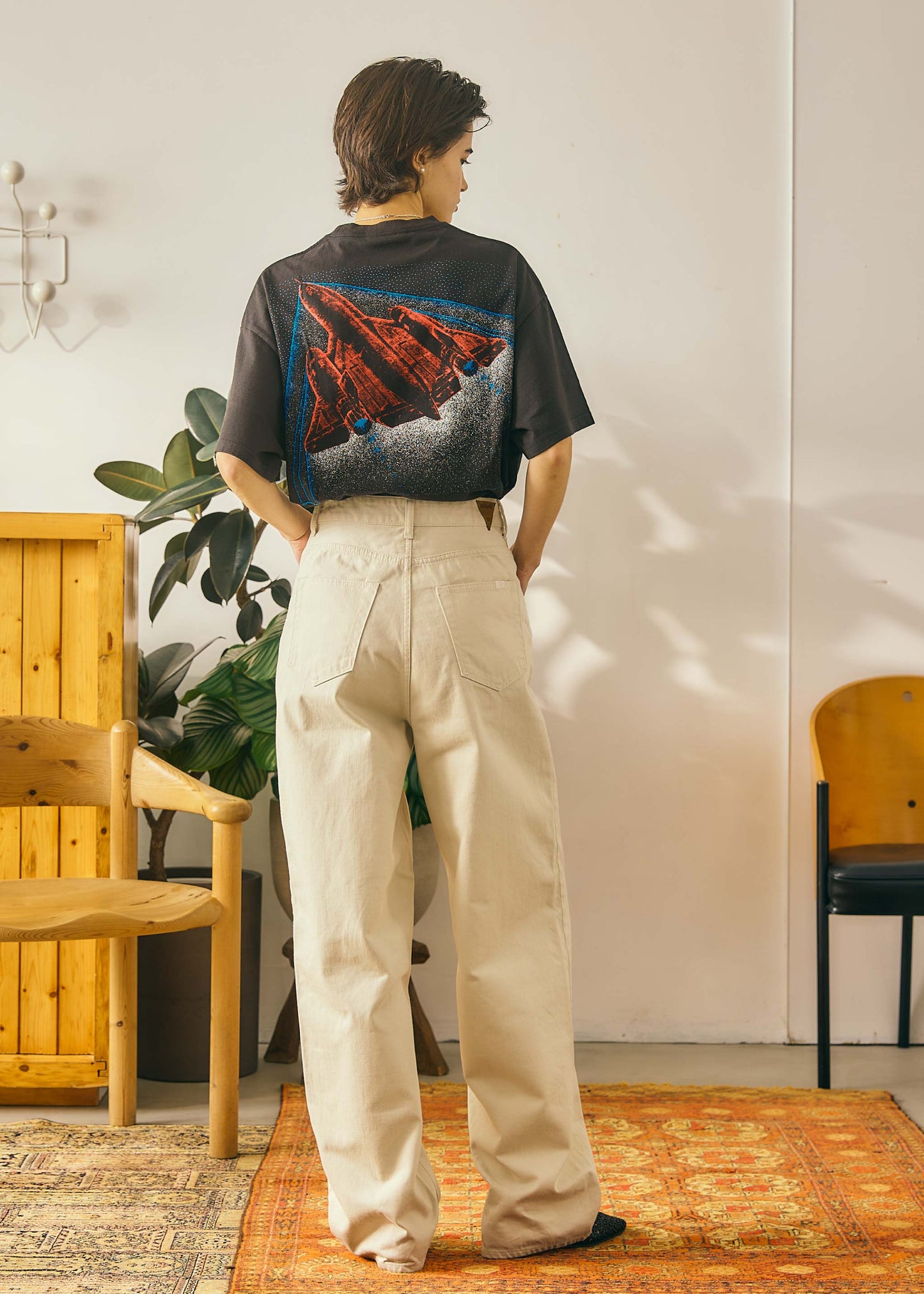 【Oblada】BUDDY JEANS IVORY