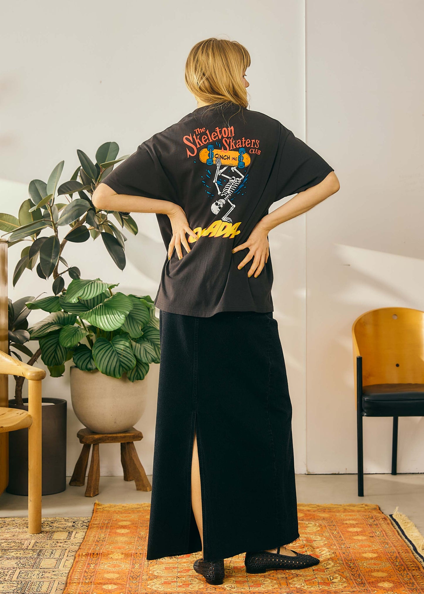 【Oblada】SKELETON TEE