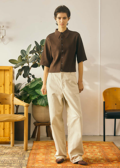 【Oblada】BUDDY JEANS IVORY