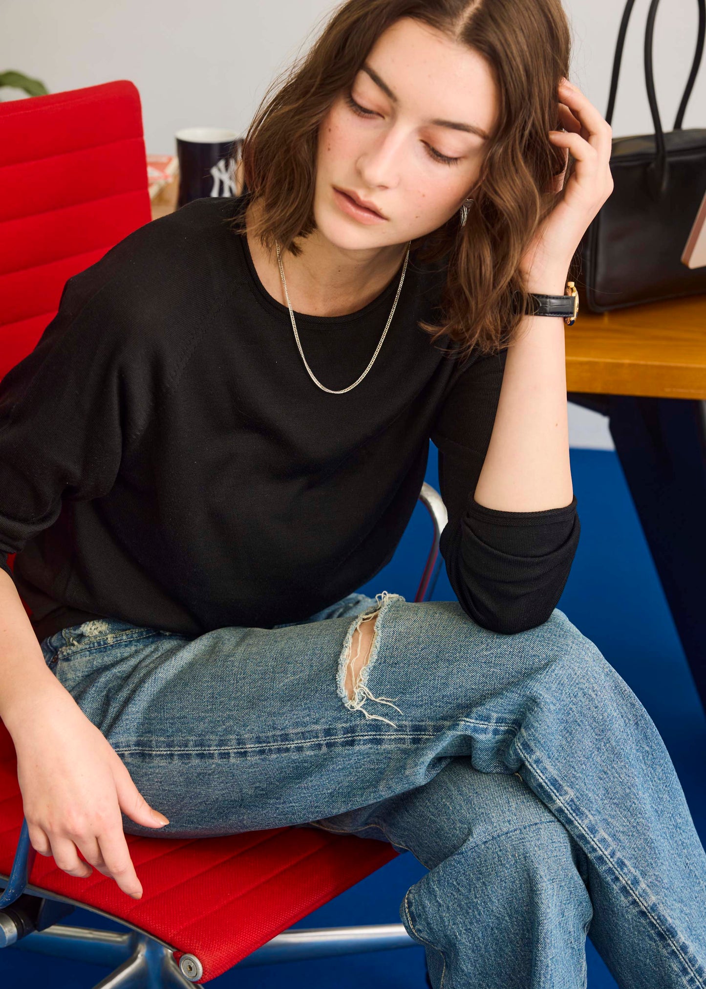 【ONLINE PREORDER】PURE SILK KNIT