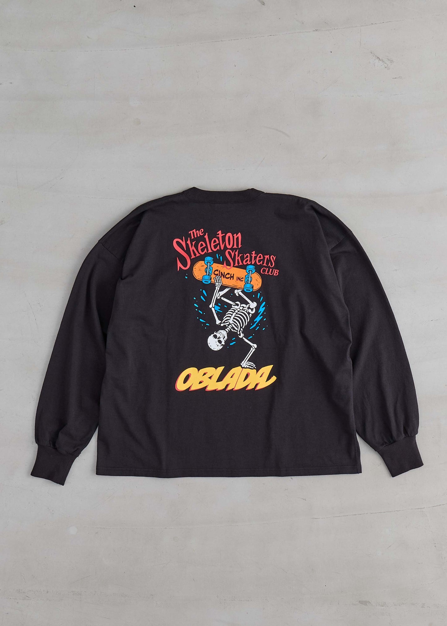 【Oblada】SKELETON LONGTEE