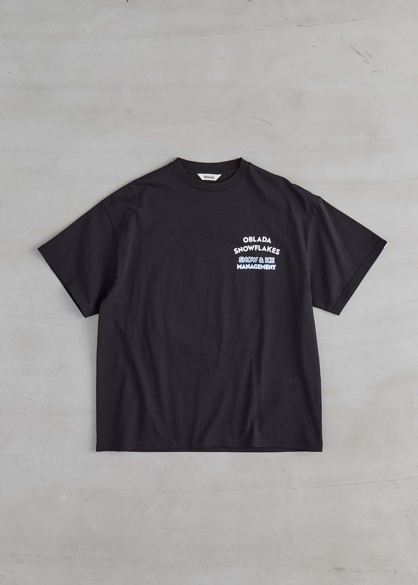 【Oblada】SNOWFLAKES TEE