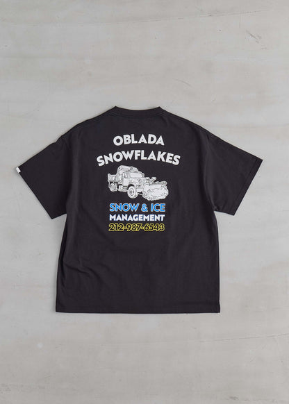 【Oblada】SNOWFLAKES TEE