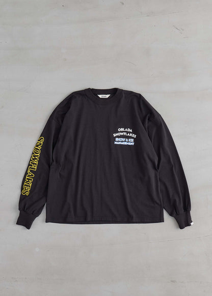 【Oblada】SNOWFLAKES LONG TEE