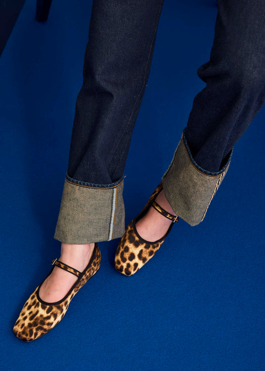 【ONLINE PREORDER】OBLADA MARY JANE（LEOPARD）