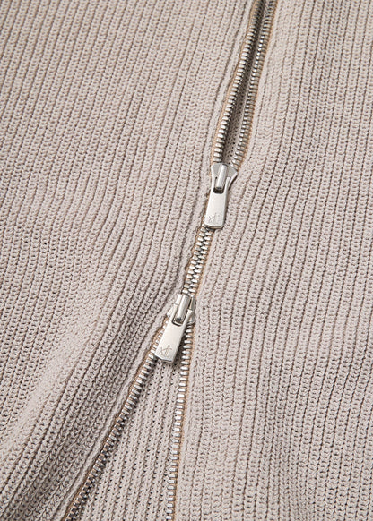 【ONLINE PREORDER】ZIP UP KNIT