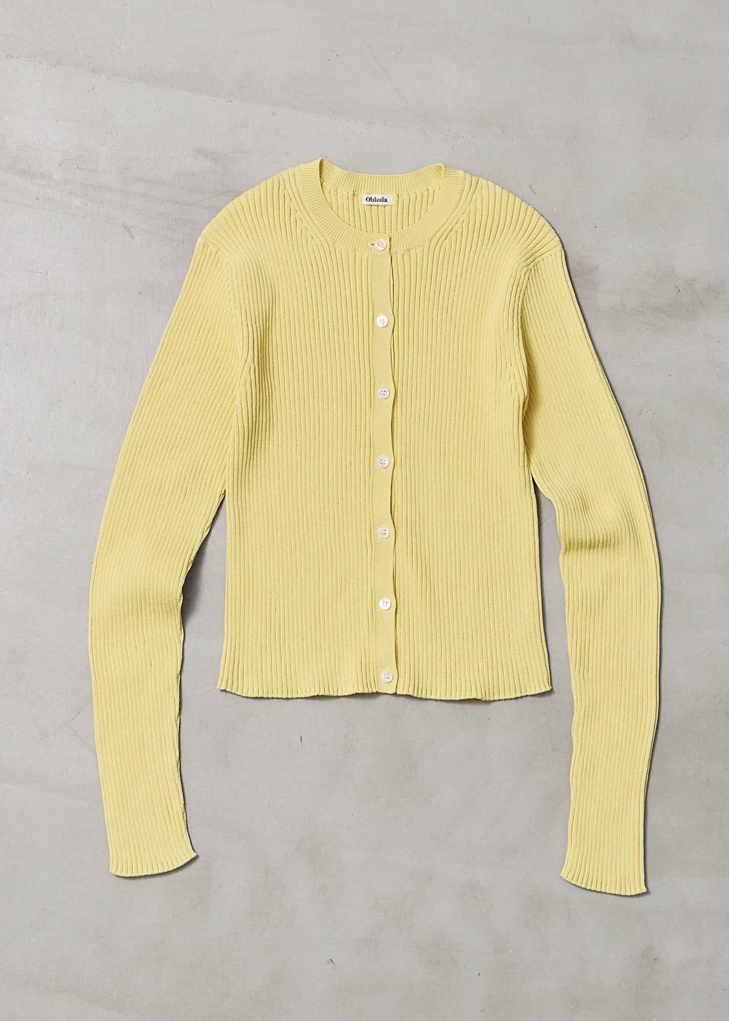 【ONLINE PREORDER】RIB CARDIGAN