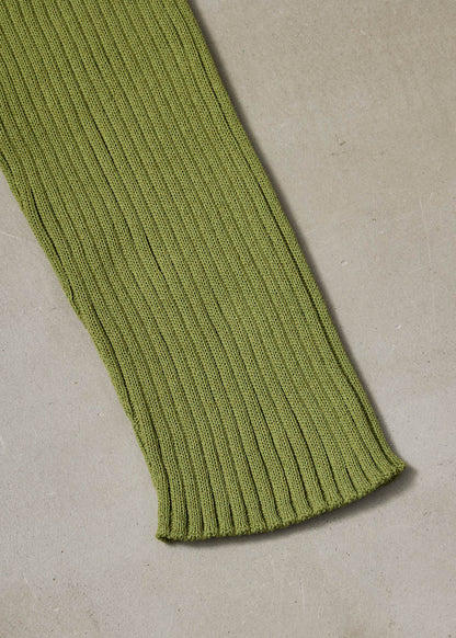 【ONLINE PREORDER】RIB CREW NECK KNIT