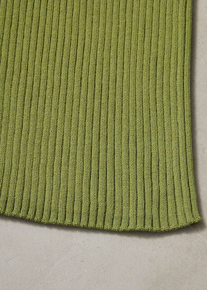 【ONLINE PREORDER】RIB CREW NECK KNIT