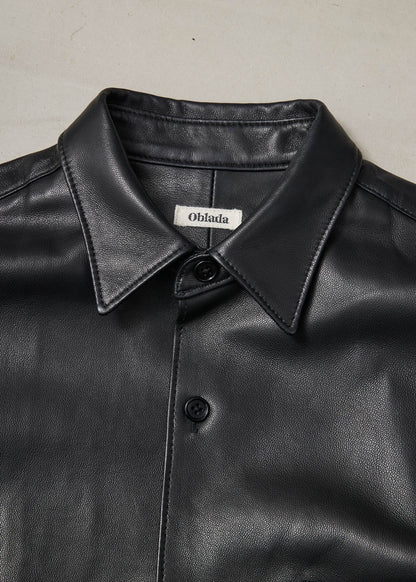 【ONLINE PREORDER】LAMB LEATHER SHIRT