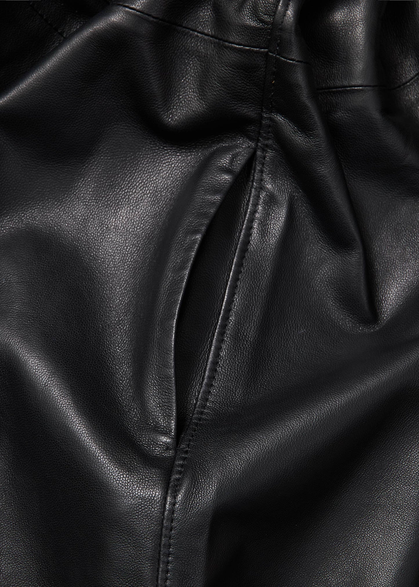 【ONLINE PREORDER】LAMB LEATHER SHIRT