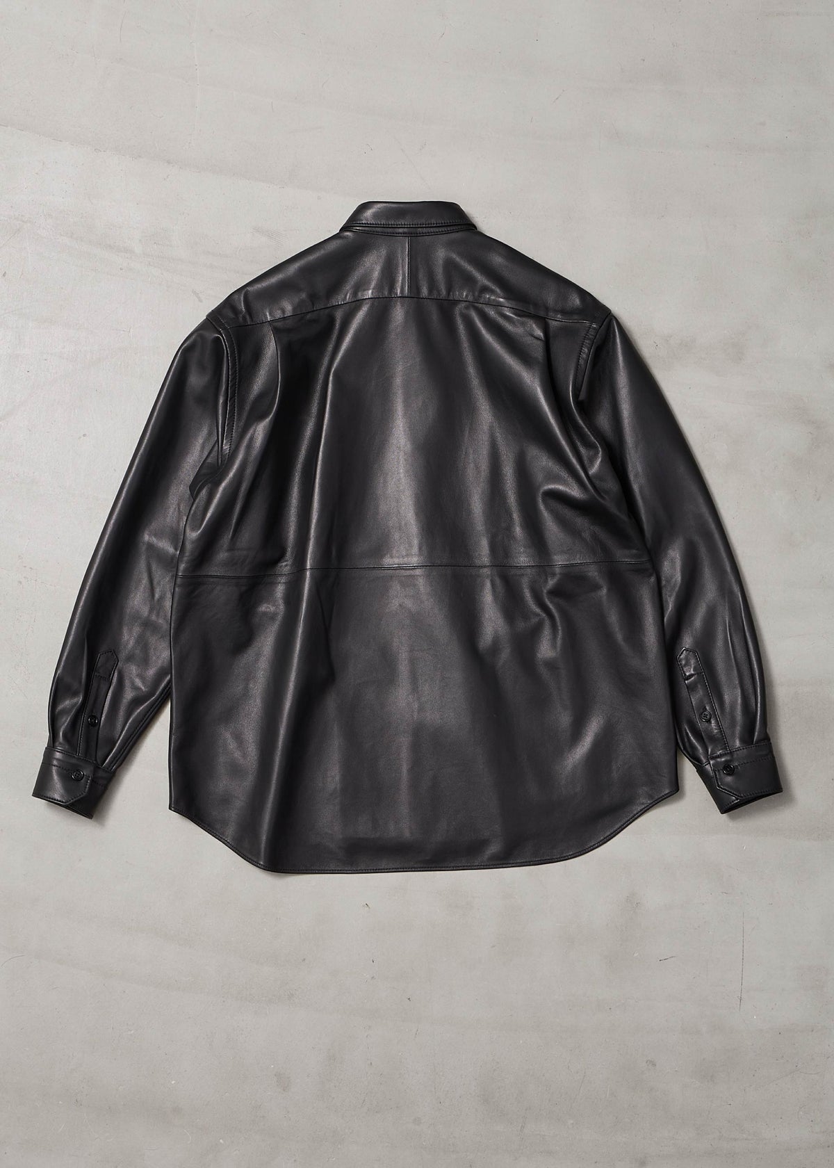 【ONLINE PREORDER】LAMB LEATHER SHIRT