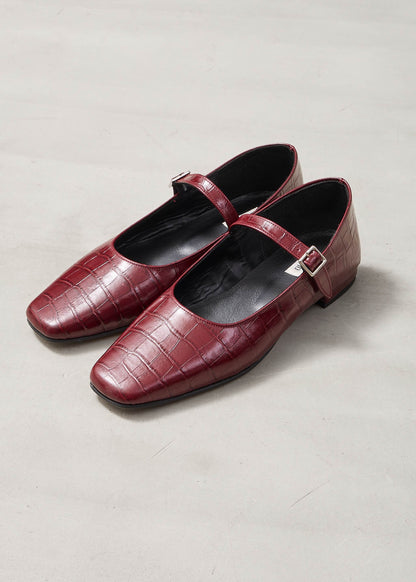 【ONLINE PREORDER】EMBOSS CALF MARY JANE