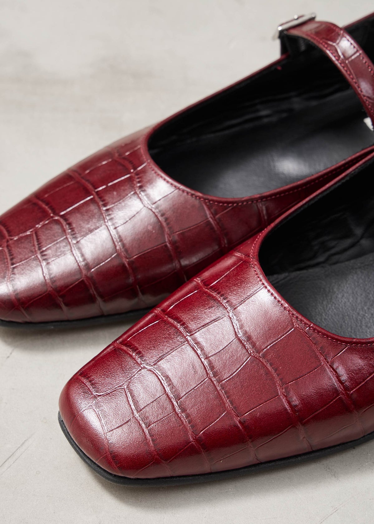 【ONLINE PREORDER】EMBOSS CALF MARY JANE