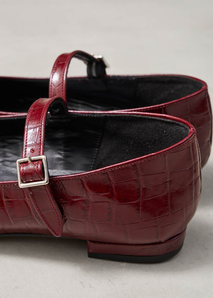 【ONLINE PREORDER】EMBOSS CALF MARY JANE