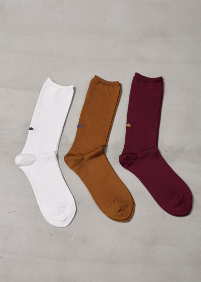 【ONLINE PREORDER】PLAIN PACK SOCKS