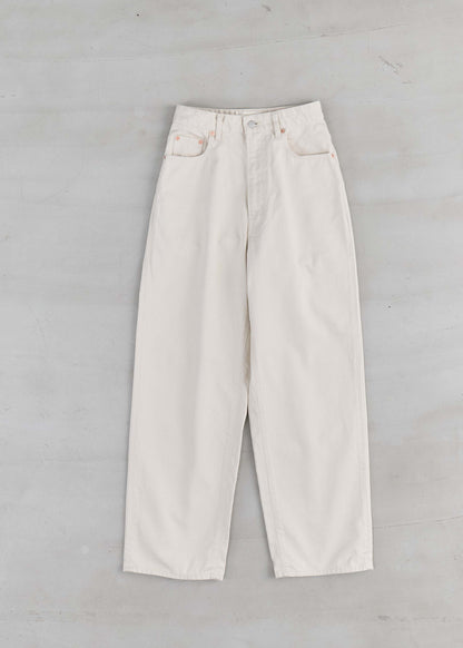 【Oblada】BUDDY JEANS IVORY
