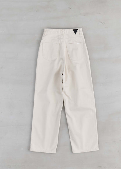【Oblada】BUDDY JEANS IVORY