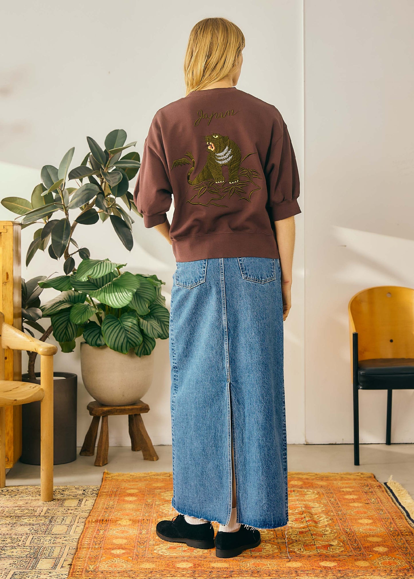 【Oblada】SOUVENIR H/S SWEAT