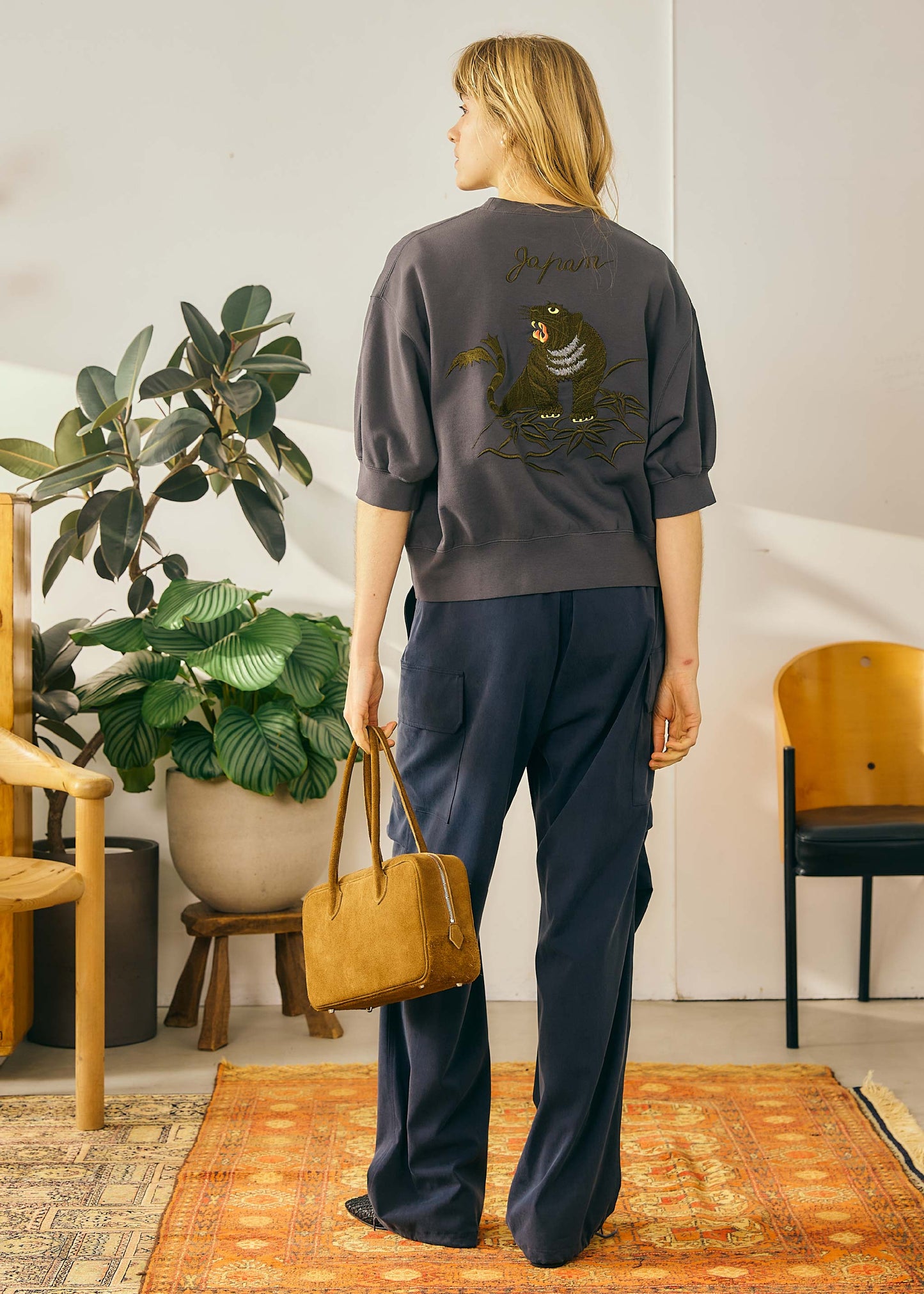 【Oblada】SOUVENIR H/S SWEAT