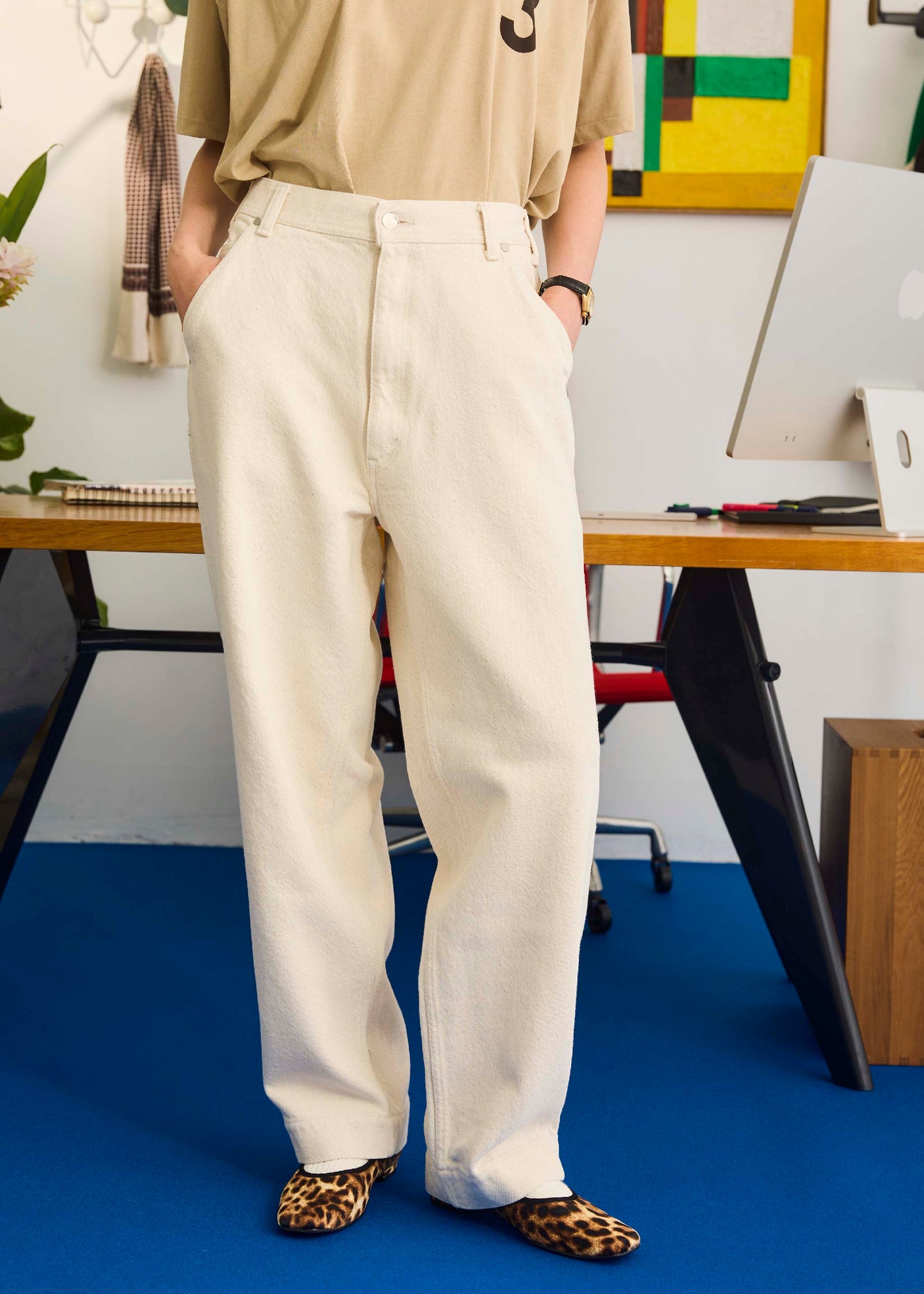 【ONLINE PREORDER】BRITISH TWILL SKATER JEANS