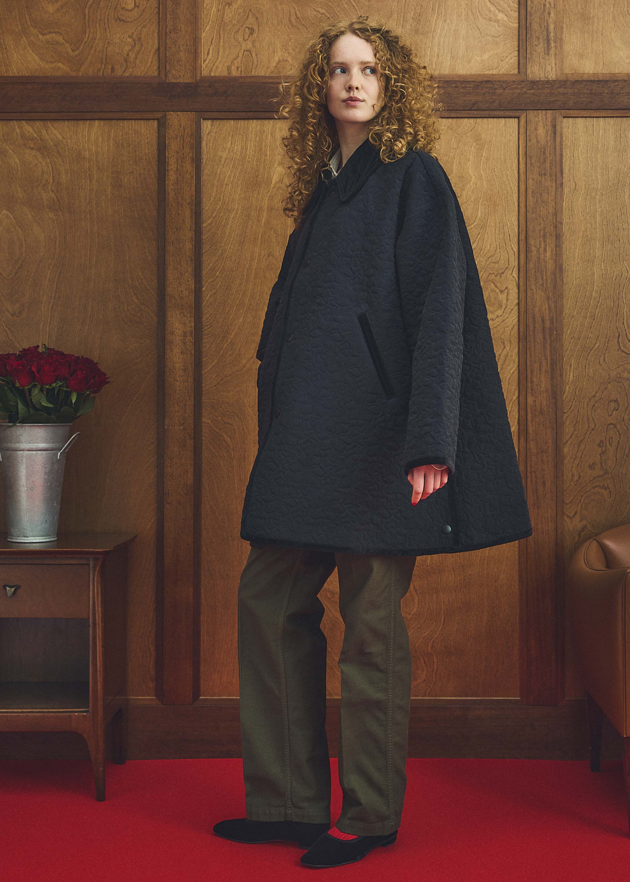 Oblada】FLOWER EMBROIDERY COAT – CINCH inc