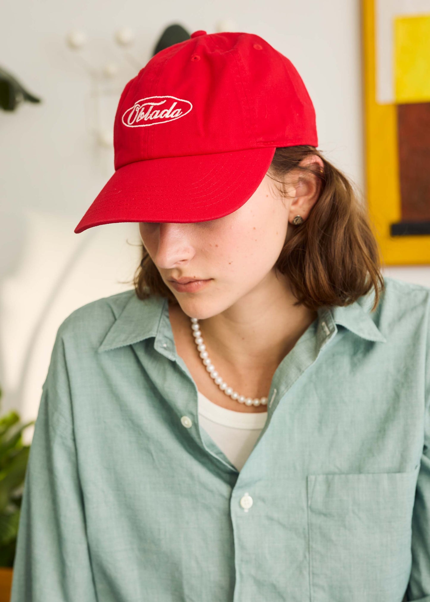 【Oblada】OVAL LOGO CAP