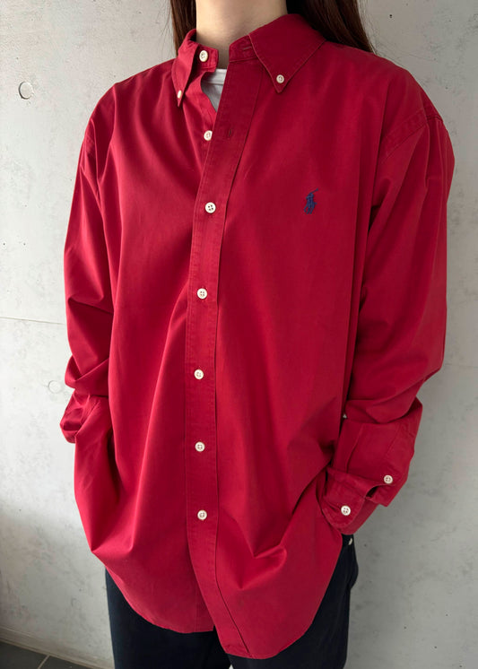 【VINTAGE】REMAKE SHIRT S