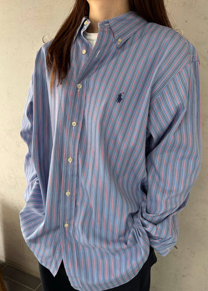 【VINTAGE】REMAKE SHIRT H