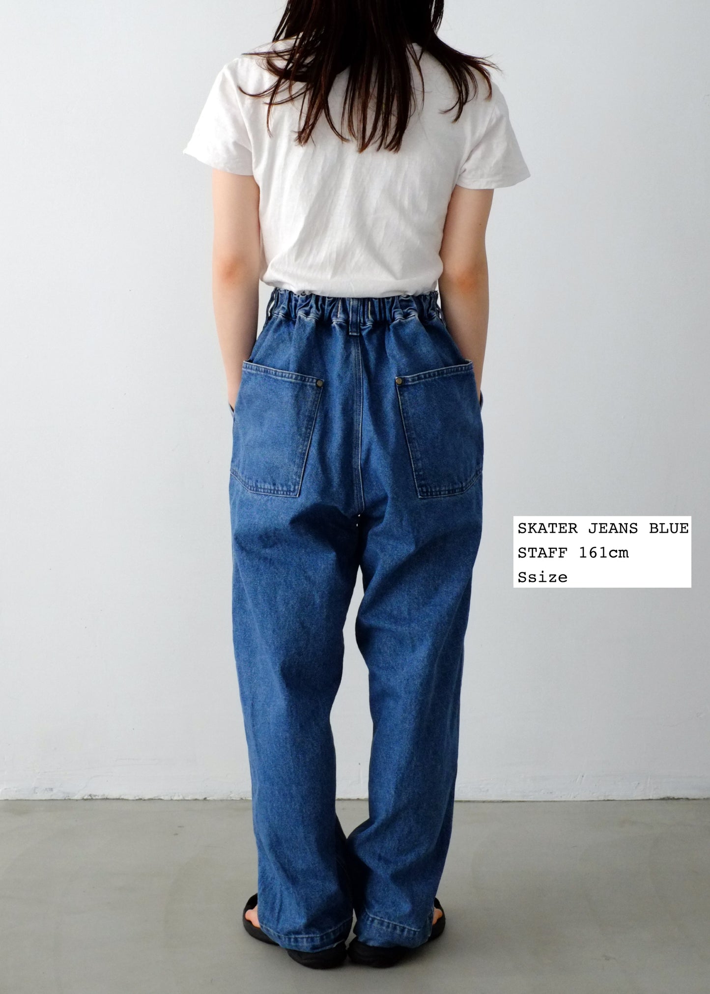 【Oblada】SKATER JEANS