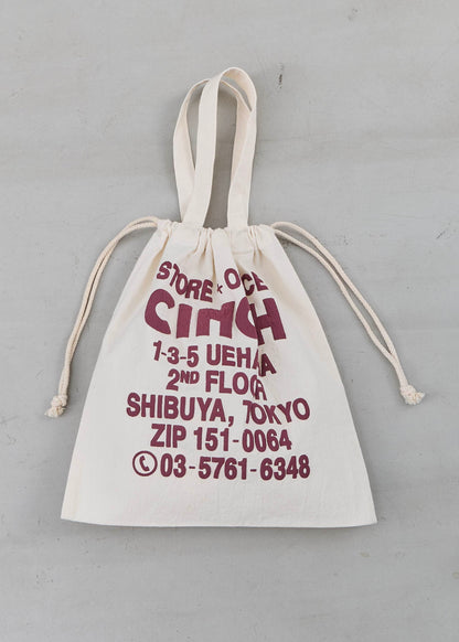drawstring bag