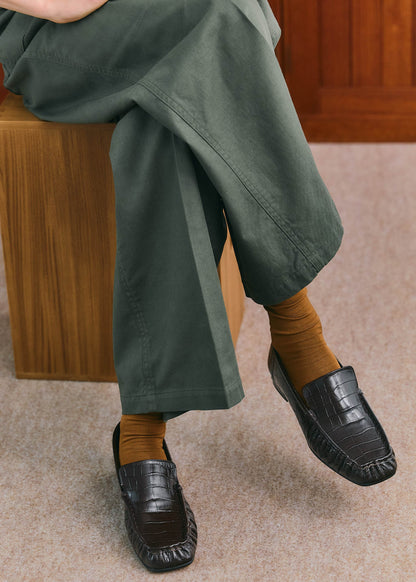 【ONLINE PREORDER】OBLADA LOAFERS（EMBOSS CALF LEATHER）
