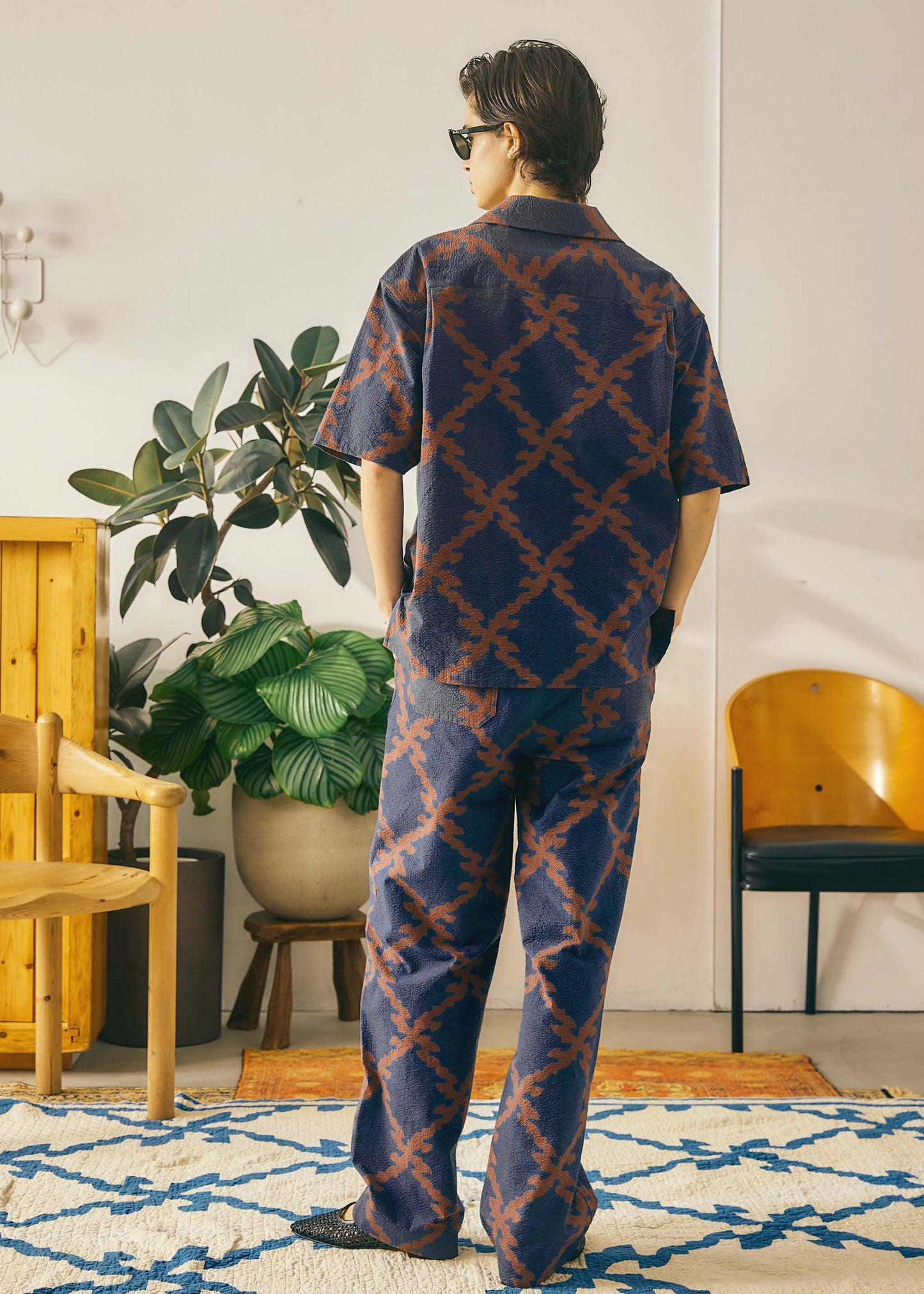 【Oblada】FOLK SHIRT
