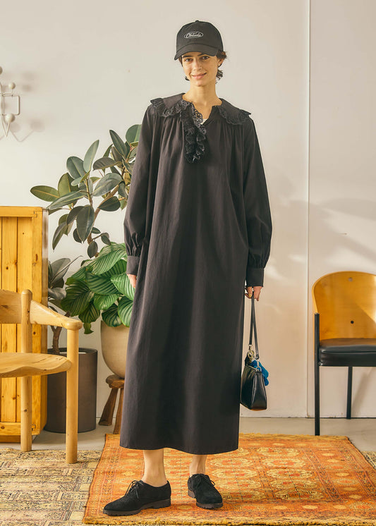 【Oblada】SUMMER BLACK DRESS