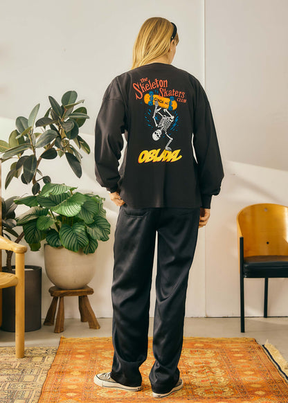 【Oblada】SKELETON LONGTEE
