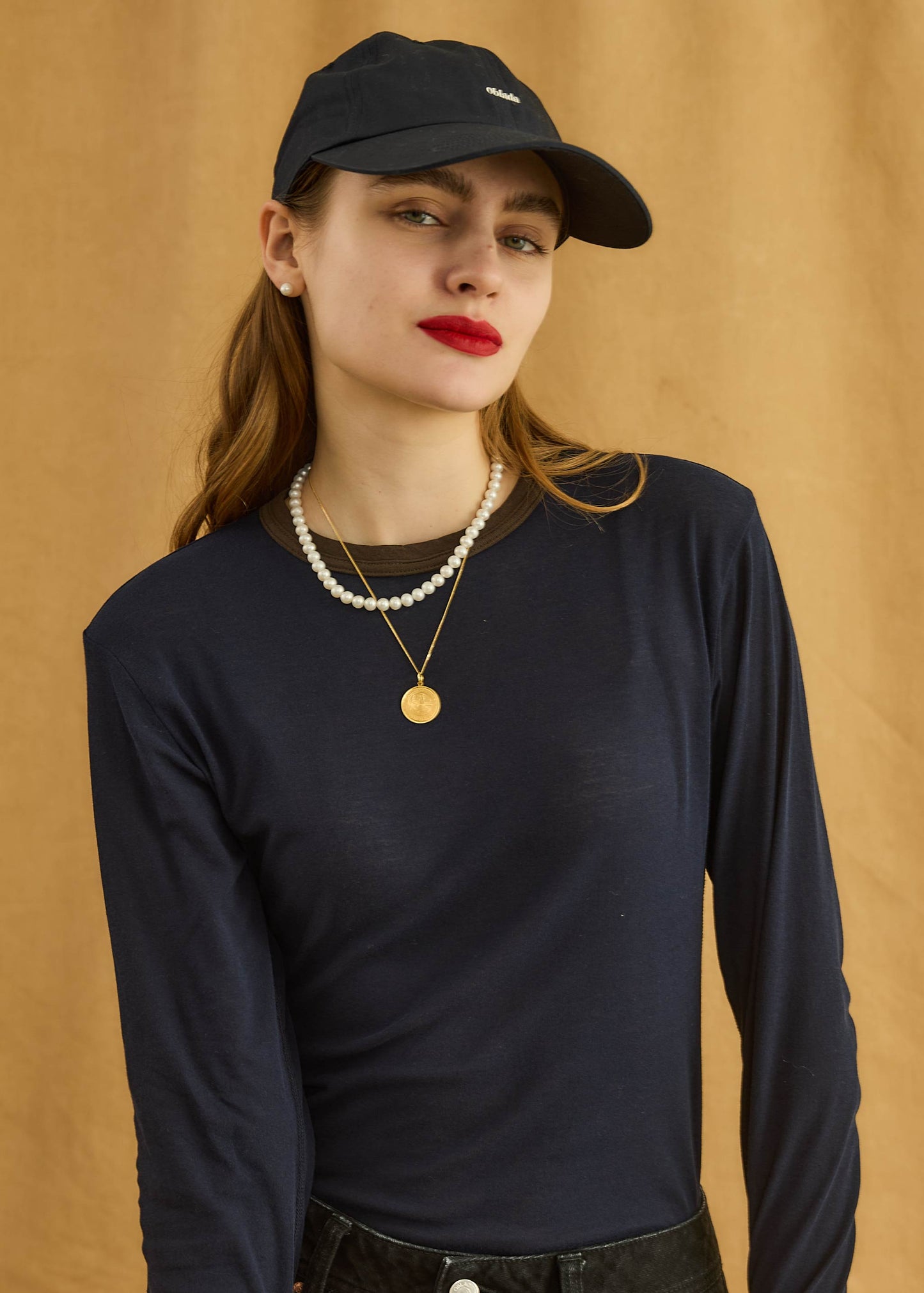【Oblada】SHEER LONG SLEEVE TEE