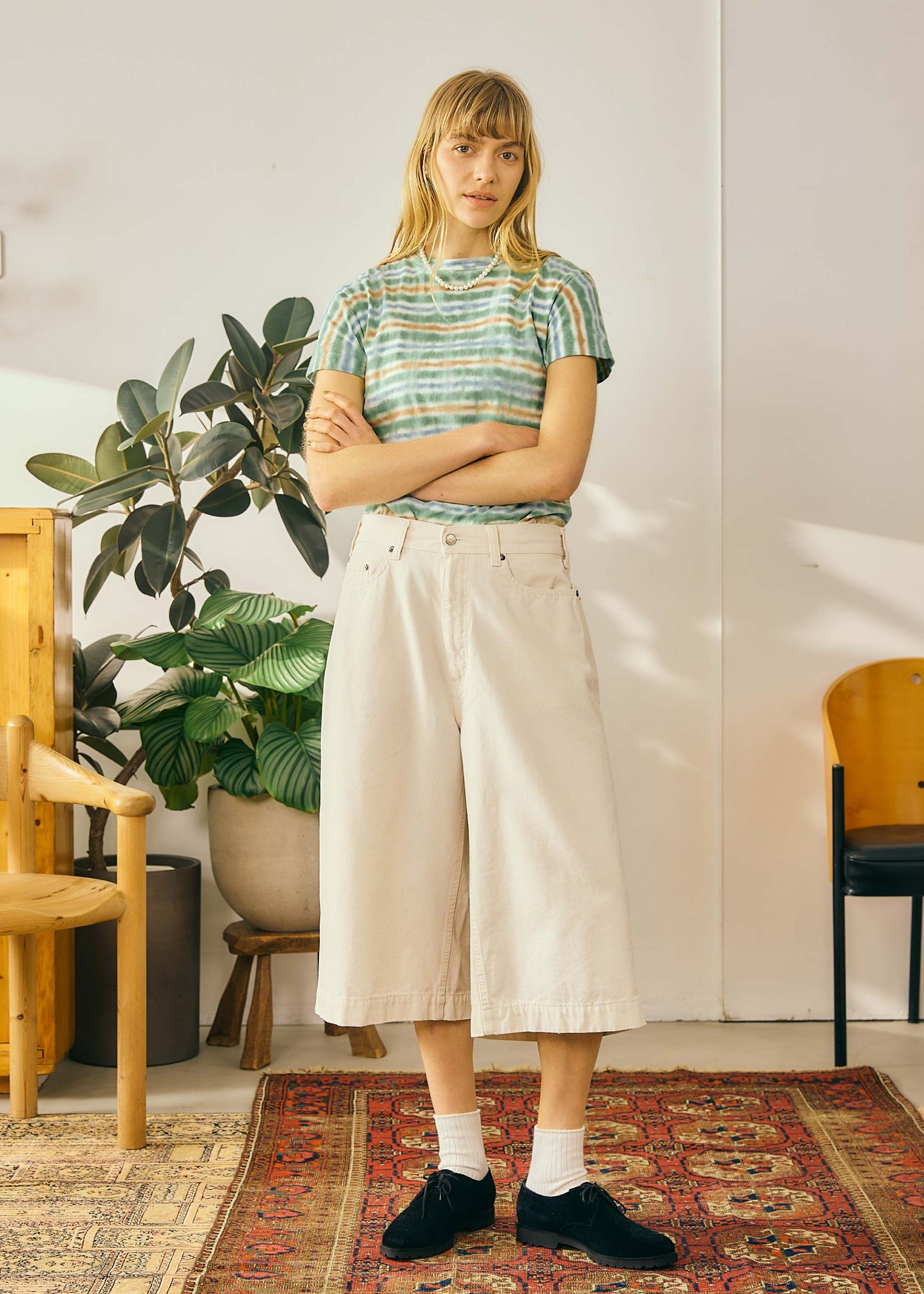【Oblada】CALF SHORTS