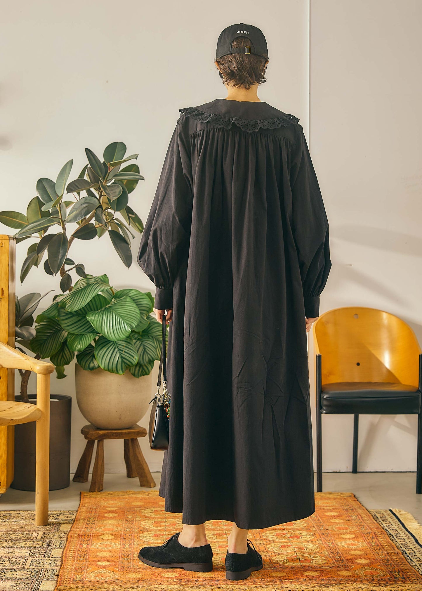 【Oblada】SUMMER BLACK DRESS