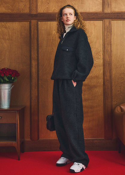 【Oblada】WOOL FLEECE TOPS