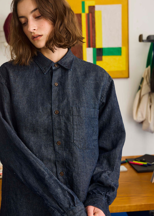【ONLINE PREORDER】LINEN AUTHENTIC SHIRT