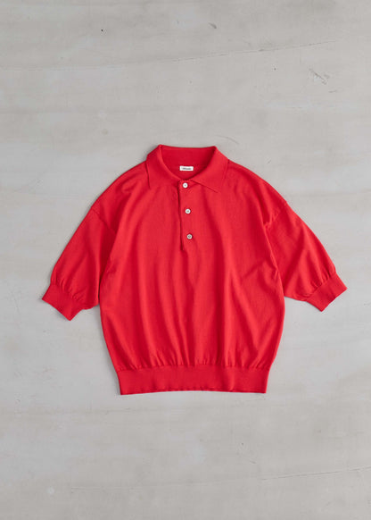 【Oblada】SUMMER HENRY POLO KNIT