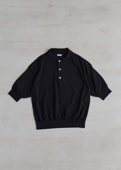 【Oblada】SUMMER HENRY POLO KNIT