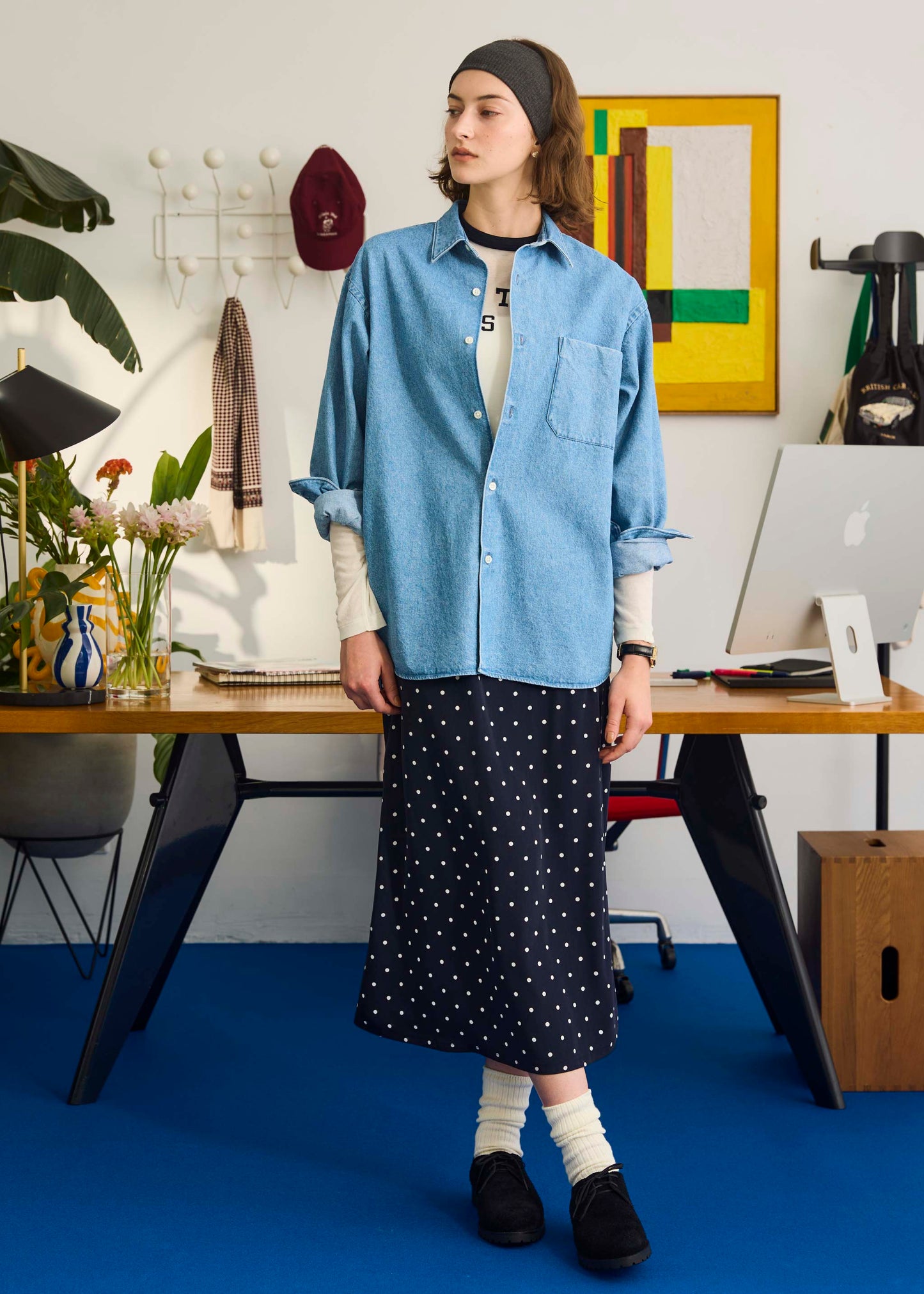 【ONLINE PREORDER】DOT EASY SKIRT