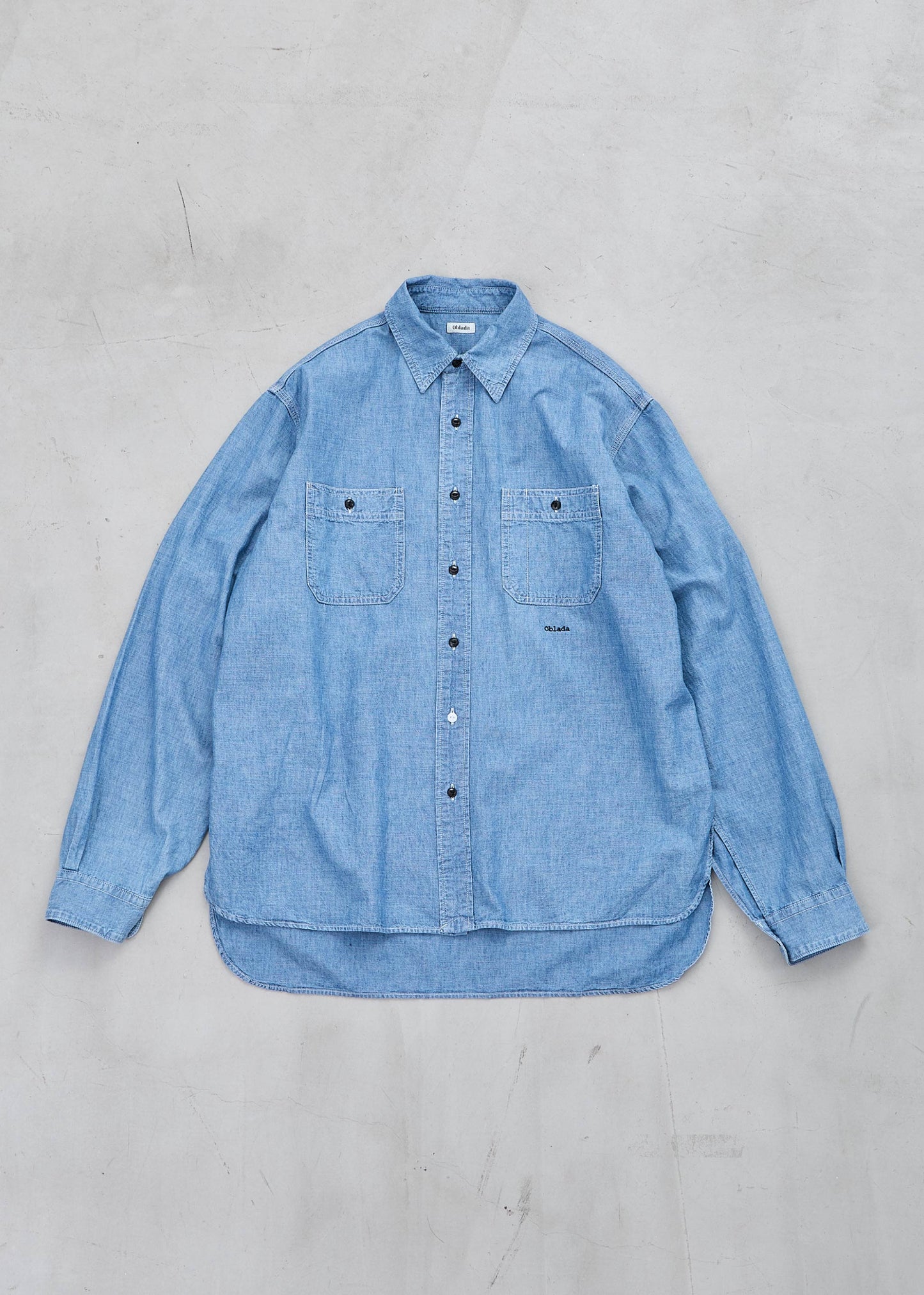 【Oblada】CHAMBRAY SHIRT