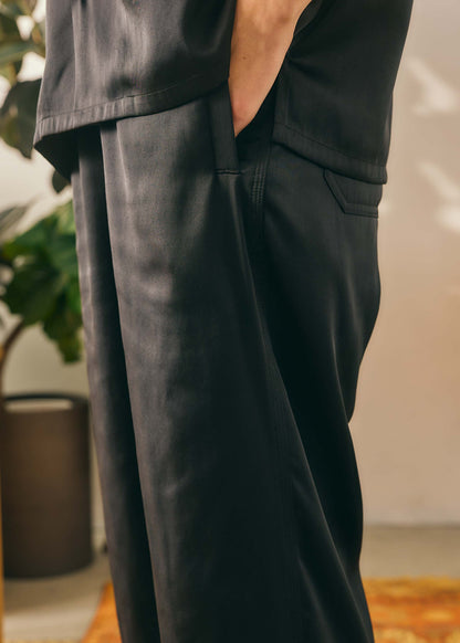 【Oblada】SATIN PANTS