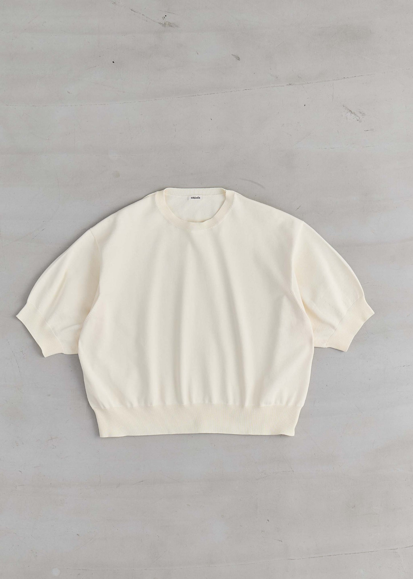 【Oblada】SUMMER KNIT TEE