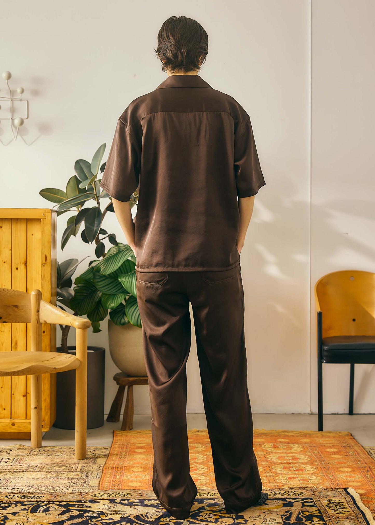 【Oblada】SATIN PANTS