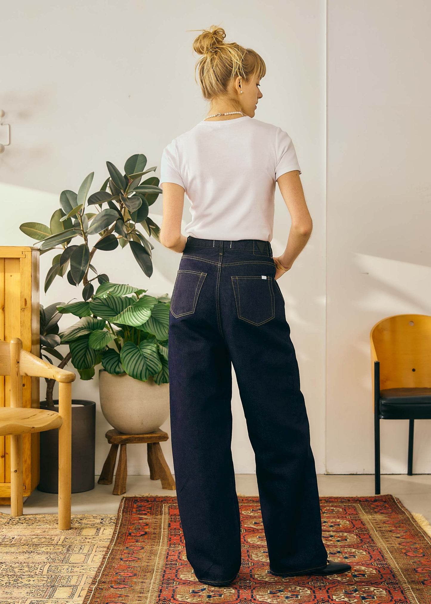 【Oblada】BUDDY JEANS INDIGO