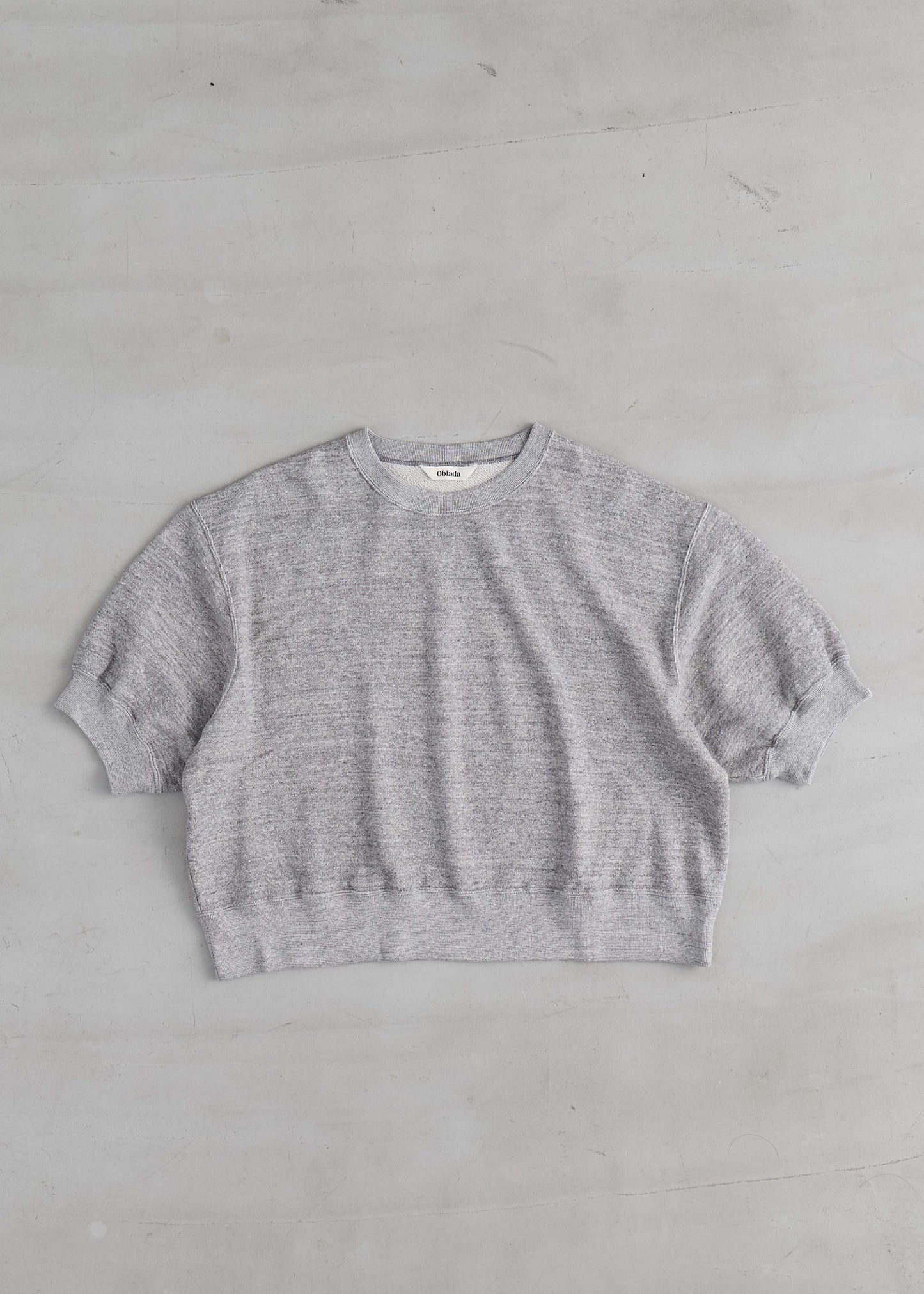 【Oblada】BLANK H/S SWEAT