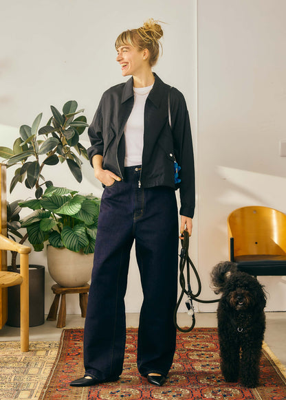 【Oblada】BUDDY JEANS INDIGO